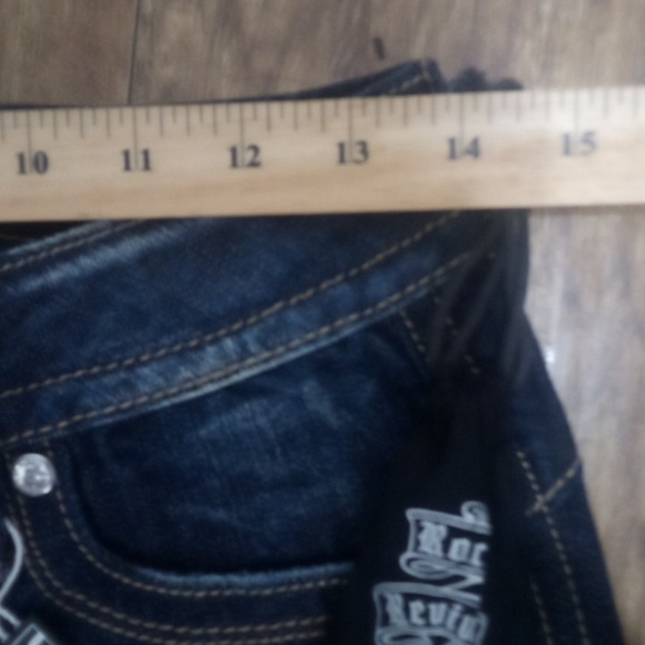 Rock Revival NWT Women's 26 Straight Adel Embellished Embroidered - Picture 13 of 15